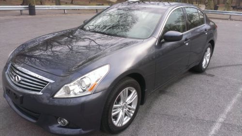 2011 infiniti g25 x awd no reserve