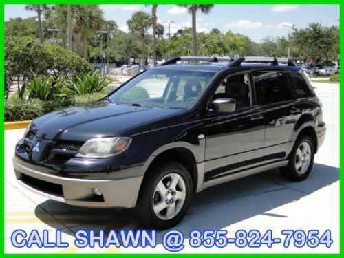 2003 mitsubishi outlander xls, leather, sunroof, 1 owner, florida car, l@@k!!!