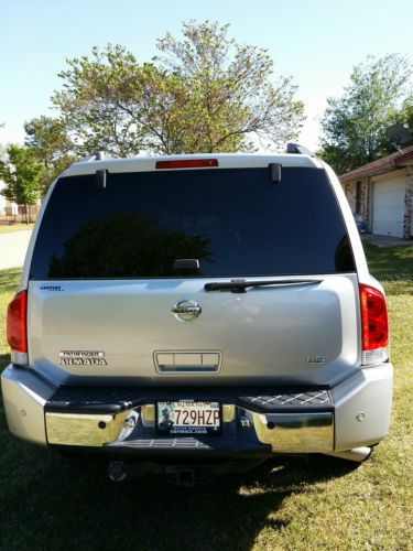 2004 Nissan Pathfinder Armada LE Sport Utility 4-Door 5.6L Navigation, image 2
