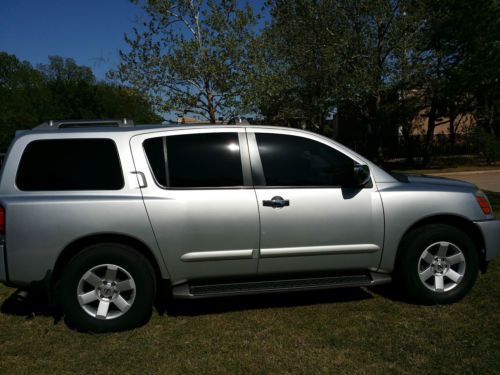 2004 Nissan Pathfinder Armada LE Sport Utility 4-Door 5.6L Navigation, image 4