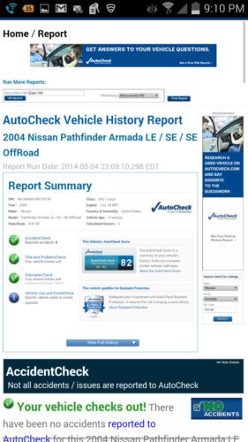 2004 Nissan Pathfinder Armada LE Sport Utility 4-Door 5.6L Navigation, image 17
