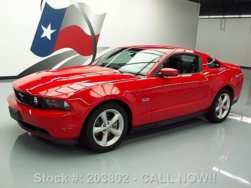 2012 ford mustang gt premium 5.0l automatic leather 36k texas direct auto