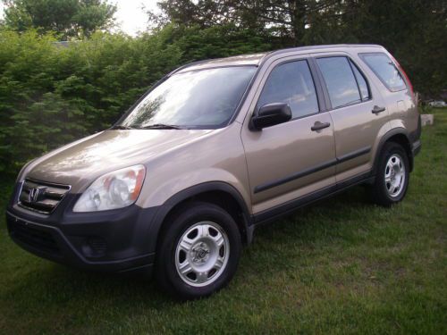 2005 honda cr-v lx sport utility 4-door 2.4l