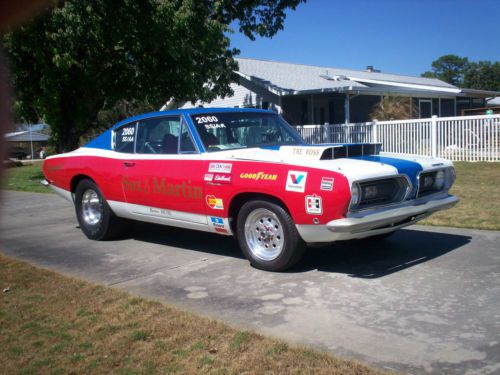 1968 plymouth barracuda base 6.3l