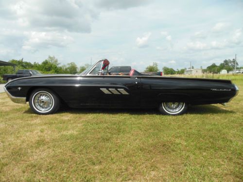 1963 ford thunderbird base convertible 2-door 6.4l