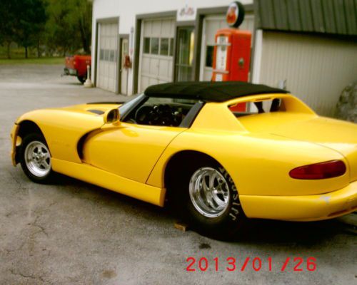 1998 dodge viper r/t  drag car