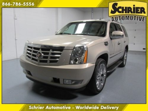 07 cadillac escalade awd gold bose audio 7 passenger rear dvd hitch receiver