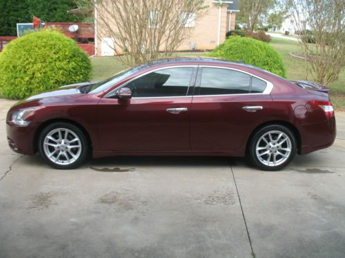 2009 nissan maxima sv sedan 4-door 3.5l, premium and technology package