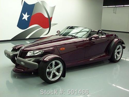 1999 plymouth prowler convertible leather one owner 6k texas direct auto