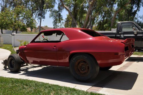 1969 camaro 4 speed car 12 bolt garnet red