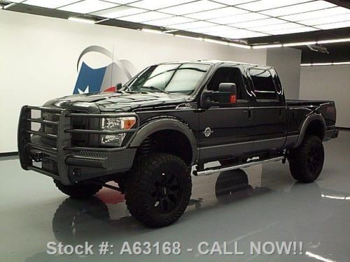 2013 ford f-250 lariat crew fx4 4x4 lift diesel 20&#039;s 4k texas direct auto