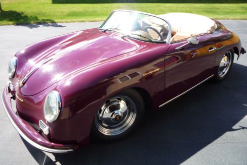 1957 porsche 356 speedster convertible (beck) replica