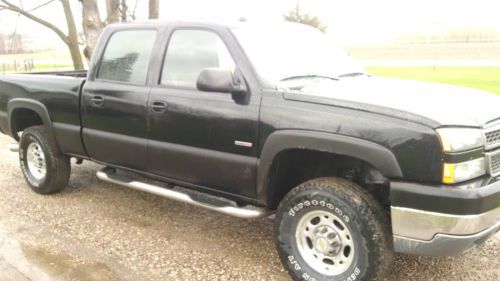 2004 chevrolet silverado 2500 hd 6.6l 6 speed manual