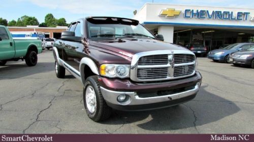 2004 dodge ram 2500 cummins turbo diesel 5.9l laramie quad cab pickup trucks 4x4