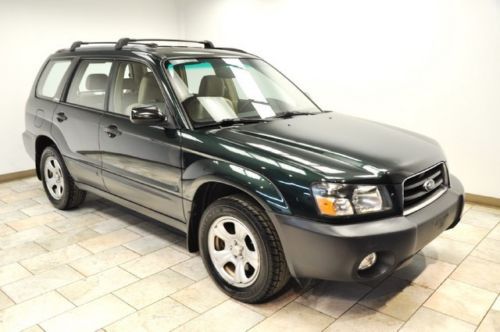 2003 subaru forester x ext low miles 1 owner clean carfax warranty
