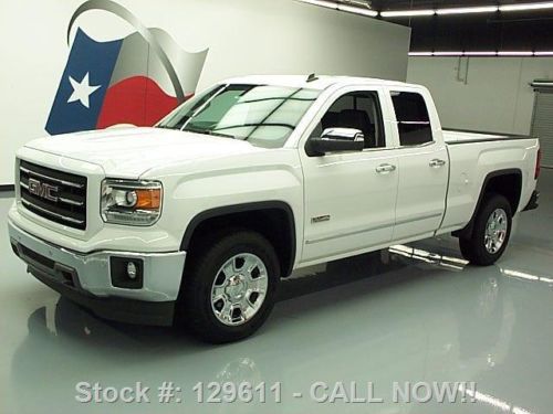 2014 gmc sierra 1500 slt double cab 4x4 nav rea cam 6k texas direct auto