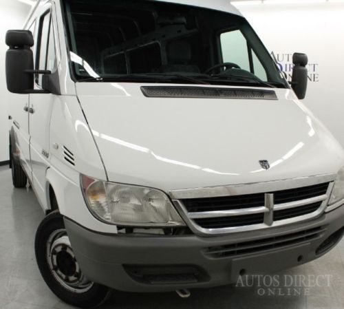 We finance 06 sprinter 3500 shc 156 wb 1 owner cloth bucket seats am/fm audio