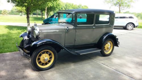 1930 ford model a tudor.