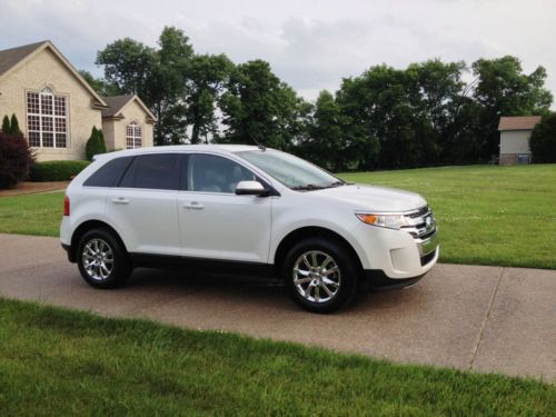 2013 ford edge limited leather heated seats back up-camera