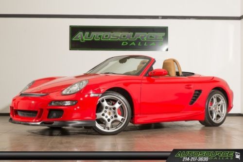 2005 porsche boxster s roadster tiptronic bose psm red
