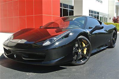 &#039;11 458 italia - carbon - leds - afs - scuderia shields - radar - ipod - custom!