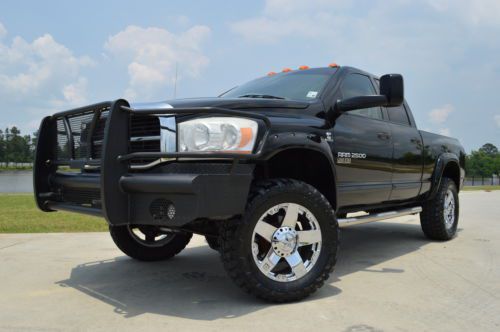 2006 dodge ram 2500 quad cab slt 5.9l diesel 4x4 20&#034; rockstars