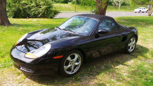 2001 porsche boxster roadster convertible 2-door 2.7l 63k