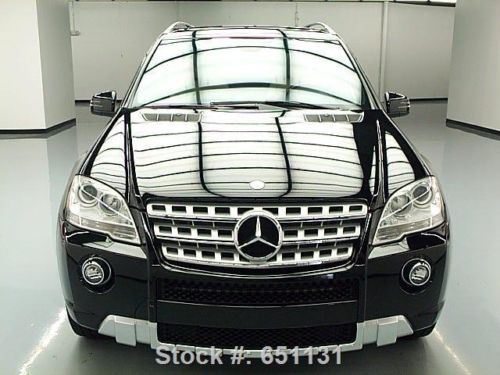 2011 mercedes-benz ml550 4matic awd sunroof nav 45k mi texas direct auto