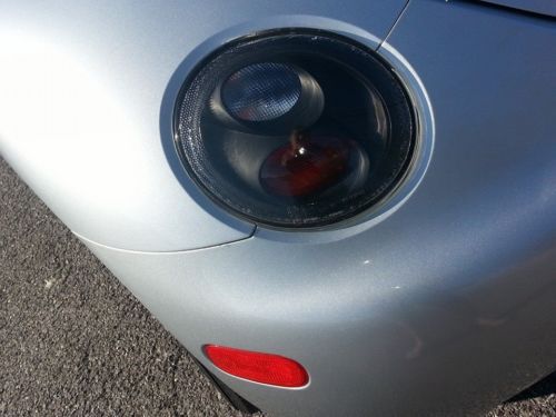 2003 Volkswagen New Beetle Convertible Reflex Silver w/ Black & Grey Interior, image 6