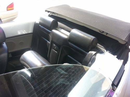 2003 Volkswagen New Beetle Convertible Reflex Silver w/ Black & Grey Interior, image 11
