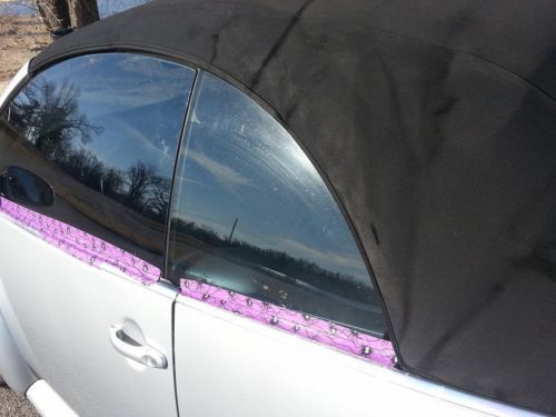 2003 Volkswagen New Beetle Convertible Reflex Silver w/ Black & Grey Interior, image 14