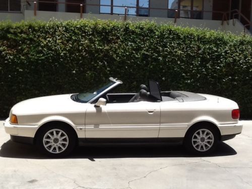 1997 audi cabriolet base convertible 2-door 2.8l