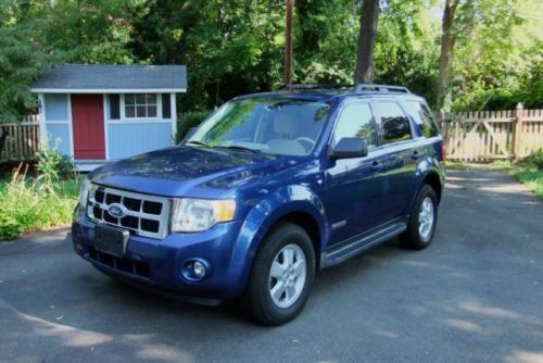 2008 ford escape xlt sport utility 4-door 3.0l - blue