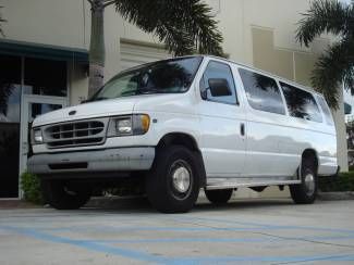 2000 ford e350 15 passanger van runs great clean carfax local trade