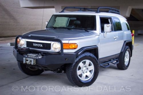 2008 toyota fj 4x4 warn bumpers winch tow package subwoofer
