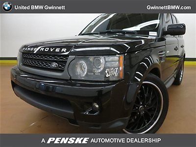 4wd 4dr hse lux low miles suv automatic gasoline 5.0l 8 cyl santorini black meta