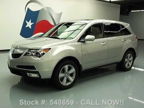 2011 acura mdx tech sh-awd sunroof nav rear cam 30k mi texas direct auto