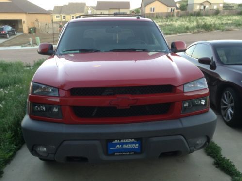 2002 chevrolet avalanche in great condition