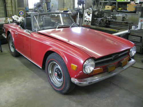 1969 triumph tr6 for restoration