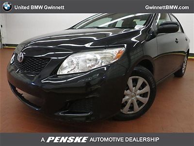 4dr sdn auto le low miles sedan automatic gasoline 1.8l 4 cyl black sand pearl