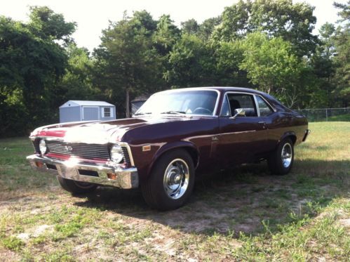 1969 chevrolet nova base coupe 2-door 5.7l