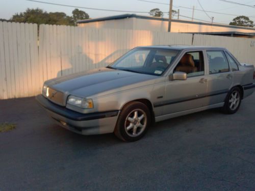 1996 volvo 850 base sedan 4-door 2.4l silver runs great cold air