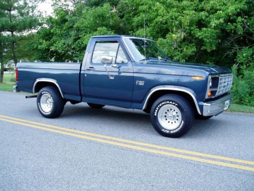 1986 ford f-150 xl ... v8, auto, a/c... really nice truck for the money.