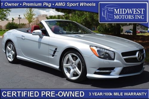 2013 mercedes benz sl550 certified magic sky premium pkg loaded superb 14 15