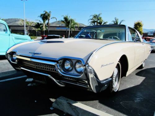 1962 ford thunderbird clean