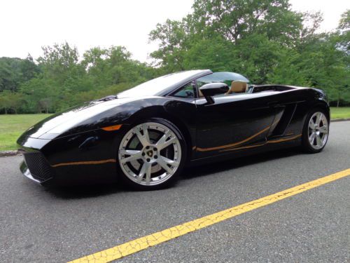 Egear 2008 gallardo loaded spyder convertible serviced navigation castillo wheel