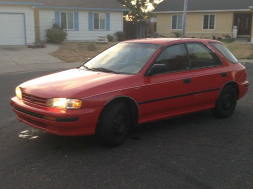 1993 subaru impreza l wagon 4-door 1.8l