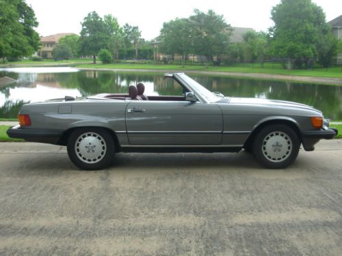 1986 mercedes benz 560sl convertible v8