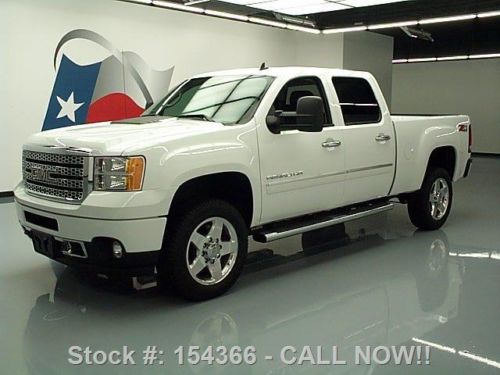 2013 gmc sierra 2500 denali crew z71 4x4 diesel nav 7k texas direct auto