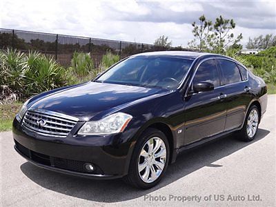 07 awd infiniti m35 x clean carfax navigation dealer serviced heated bose m35 x